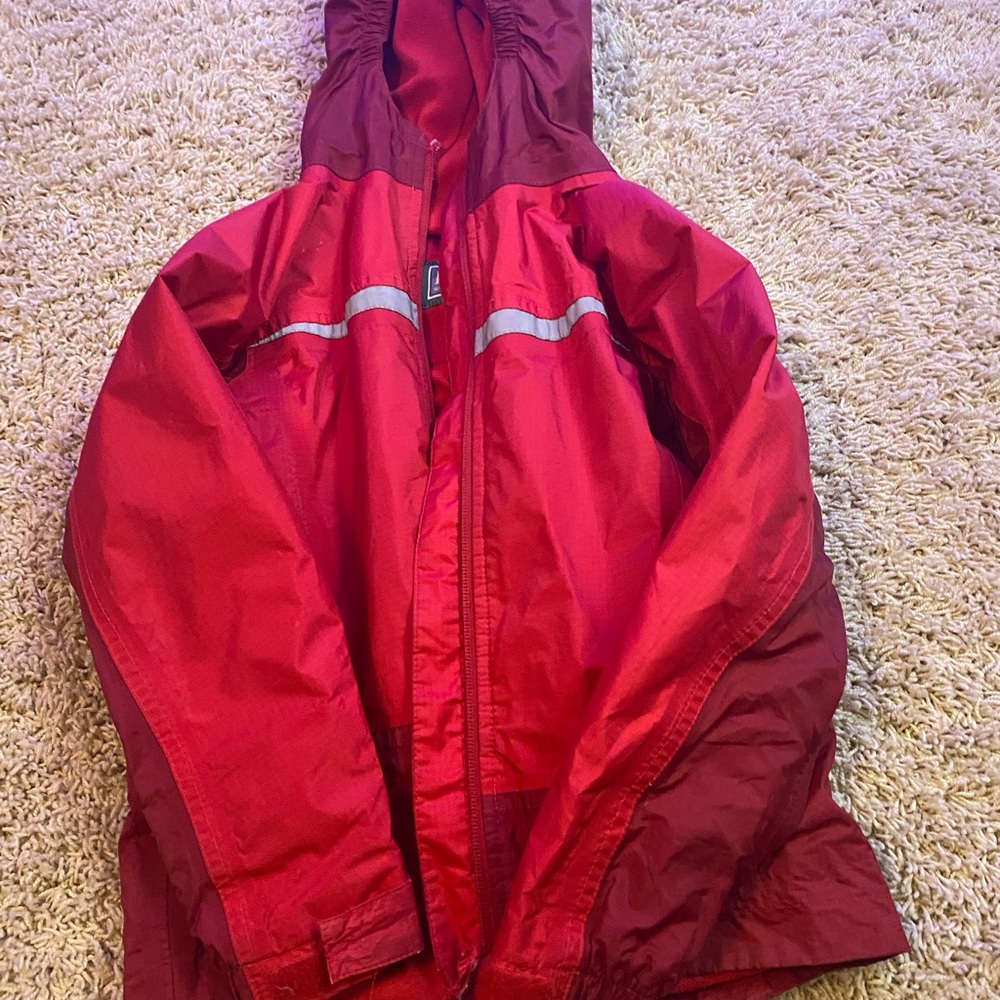L.L Bean rain jacket boys
